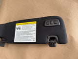 2015-2023 Ford Mustang Coupe Sun Visors Pair "Home Link"
