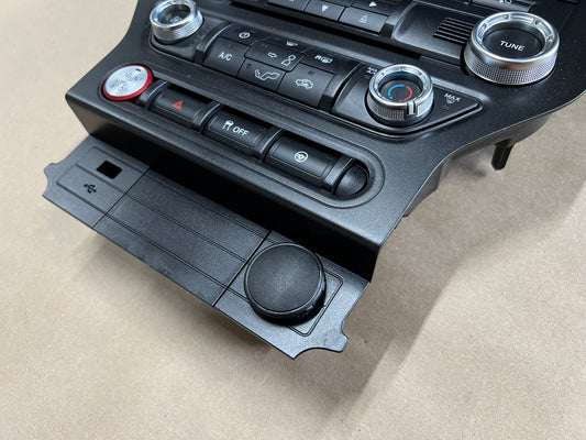 2018-2023 Ford Mustang GT Face Plate Radio Trim Piece