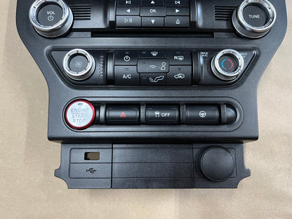 2018-2023 Ford Mustang GT Face Plate Radio Trim Piece