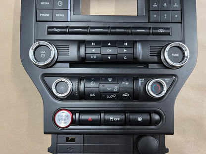 2018-2023 Ford Mustang GT Face Plate Radio Trim Piece