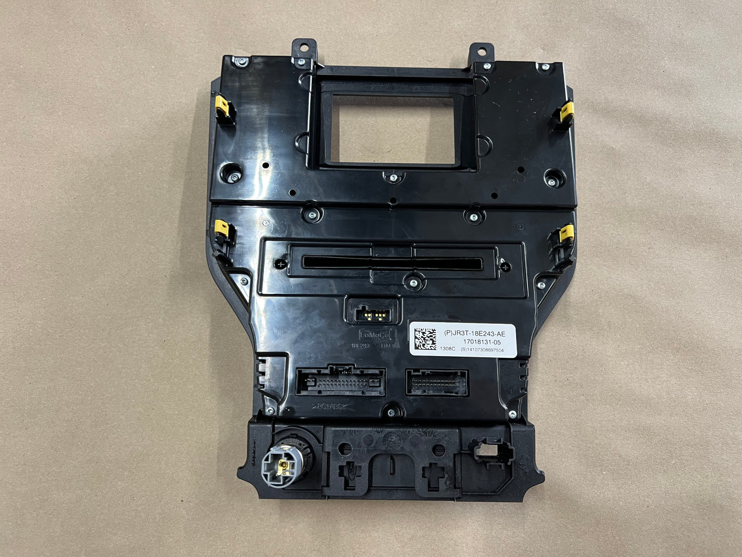 2018-2023 Ford Mustang GT Face Plate Radio Trim Piece