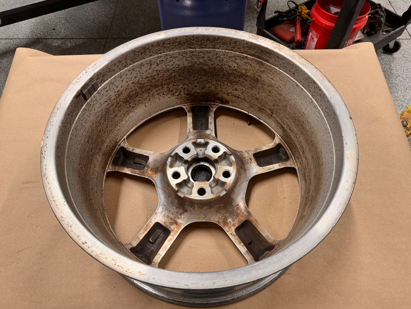 2014-2015 Chevrolet Camaro SS 20x9" Polished Wheel Rim - OEM