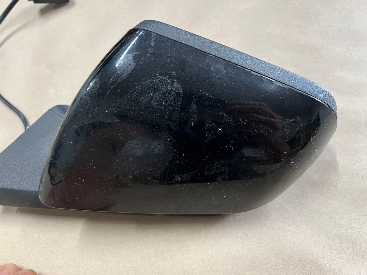 2015-2020 Ford Mustang GT LH Driver Side Mirror "Black"