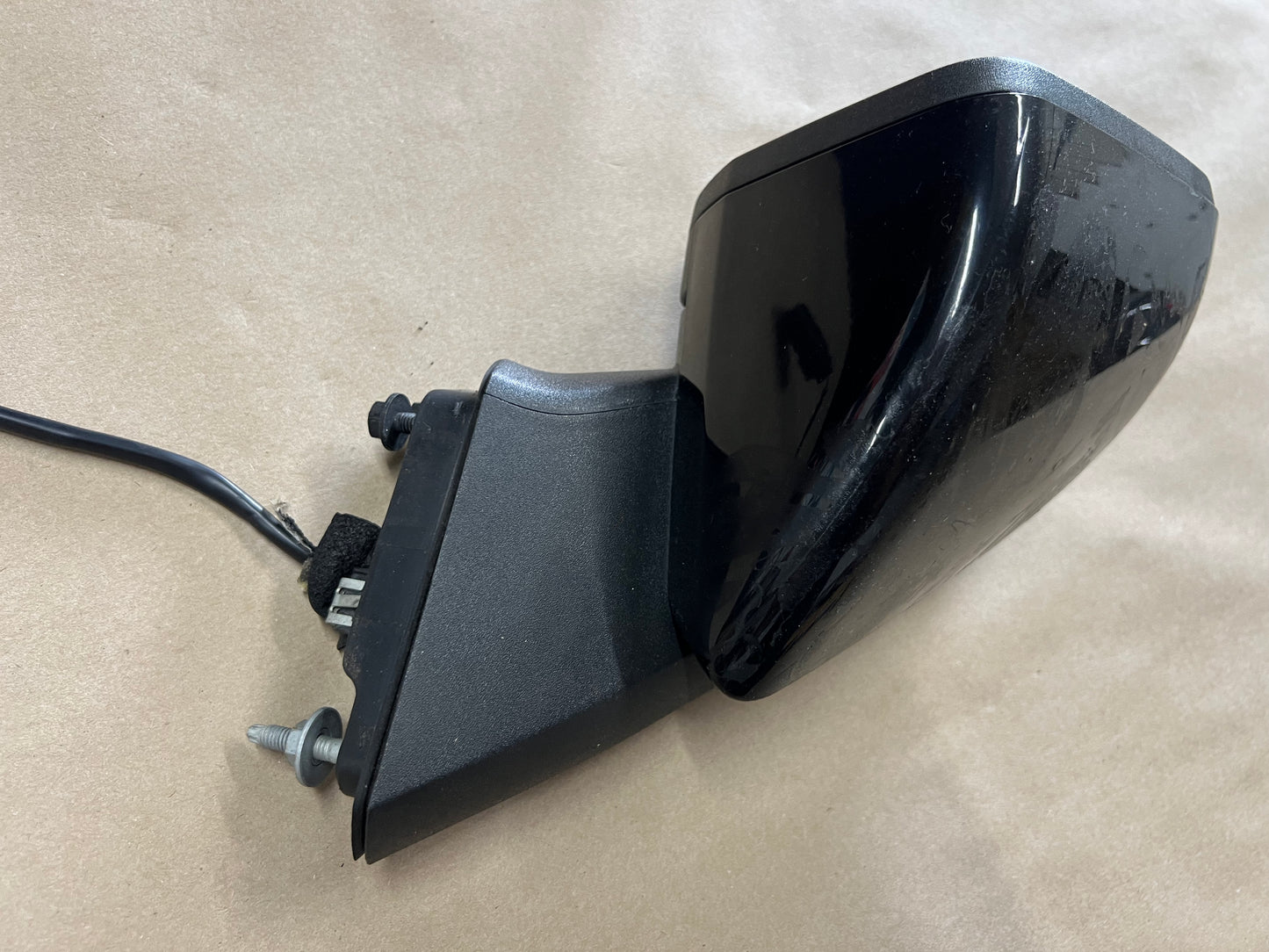 2015-2020 Ford Mustang GT LH Driver Side Mirror "Black"