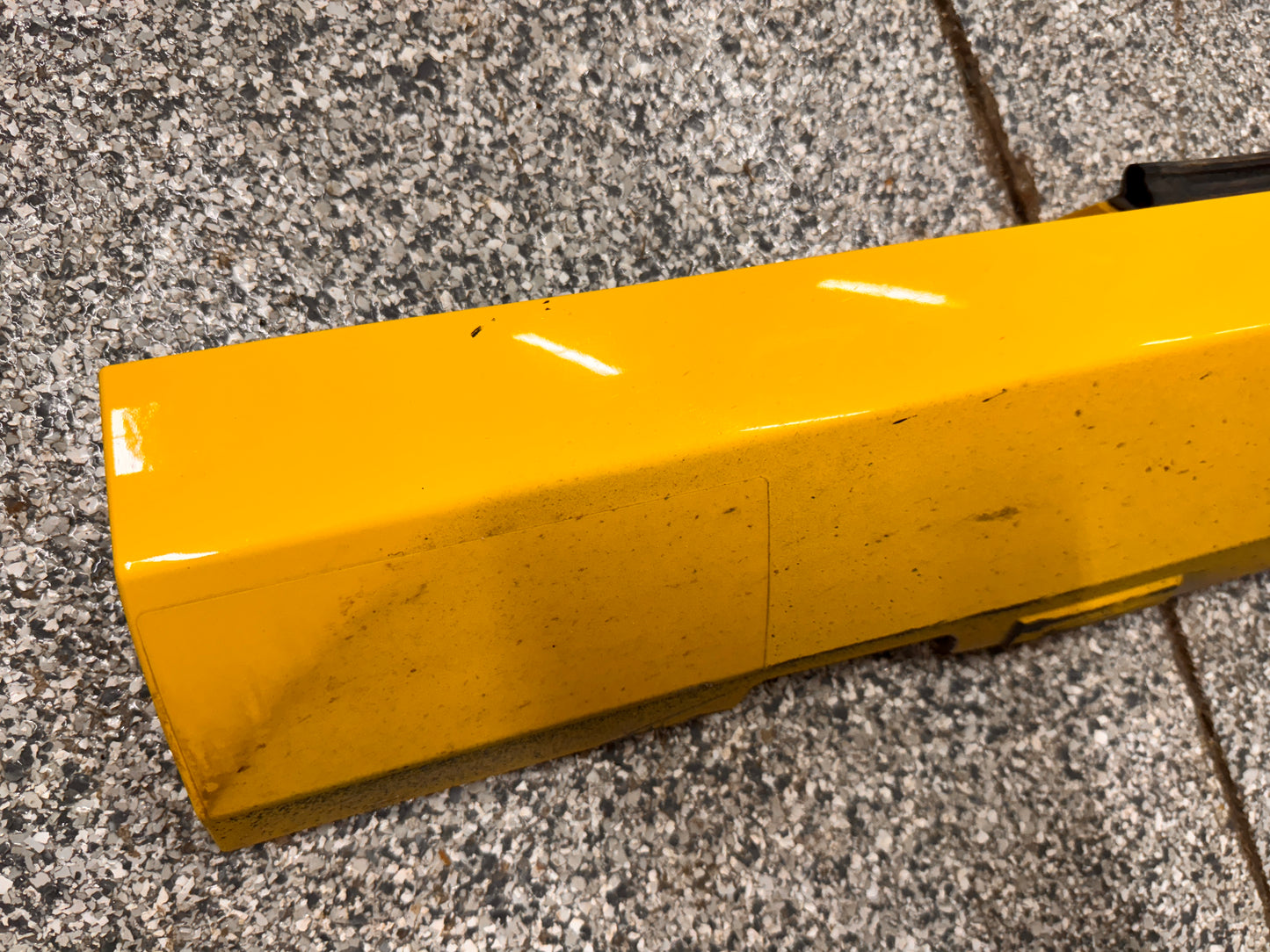 2010-2015 Chevrolet Camaro SS LH Driver Side Skirt Molding Yellow - OEM