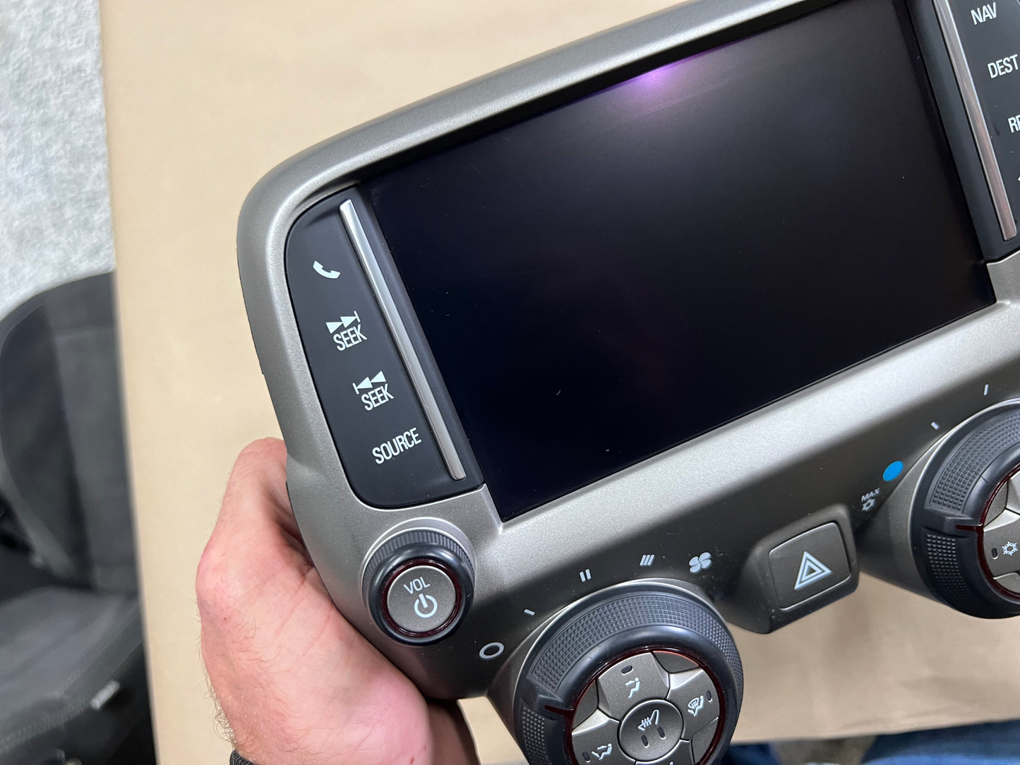 2014 Chevrolet Camaro SS MyLink Premium Radio Face Plate GM