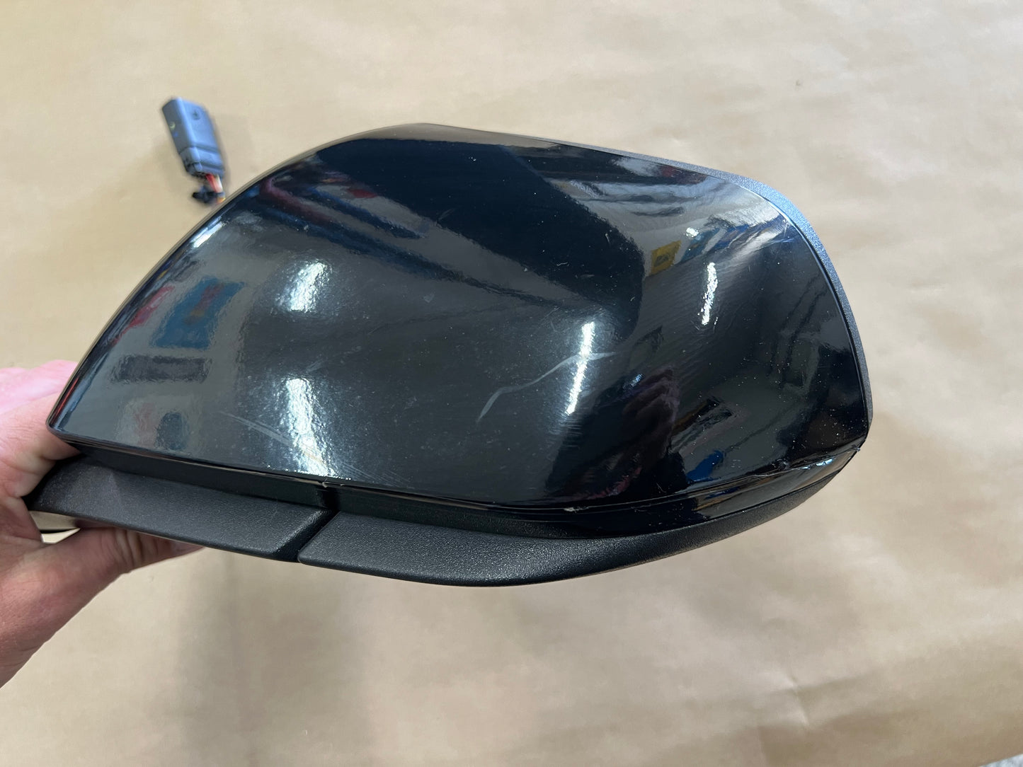 2015-2020 Ford Mustang GT LH Driver Side Mirror "Black"