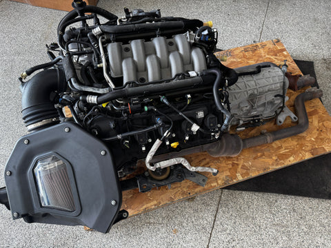 2019 Mustang 5.0 Coyote Gen 3 Engine Drivetrain 10R80 Automatic Auto