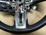 2018-2023 Ford Mustang Leather Steering Wheel Black "Manual"