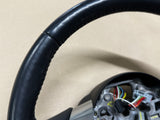 2018-2023 Ford Mustang Leather Steering Wheel Black "Manual"