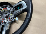 2018-2023 Ford Mustang Leather Steering Wheel Black "Manual"