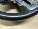 2018-2023 Ford Mustang Leather Steering Wheel Black "Manual"