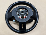 2018-2023 Ford Mustang Leather Steering Wheel Black "Manual"