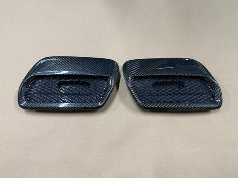 2018-2023 Ford Mustang GT 5.0 TruFiber Carbon Fiber Hood Vents RH LH Pair