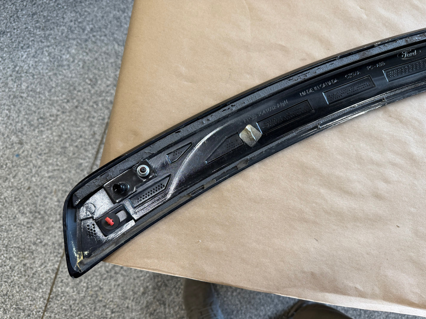 2015-2023 Ford Mustang 5.0 GT Convertible Model Spoiler Trunk "Black"