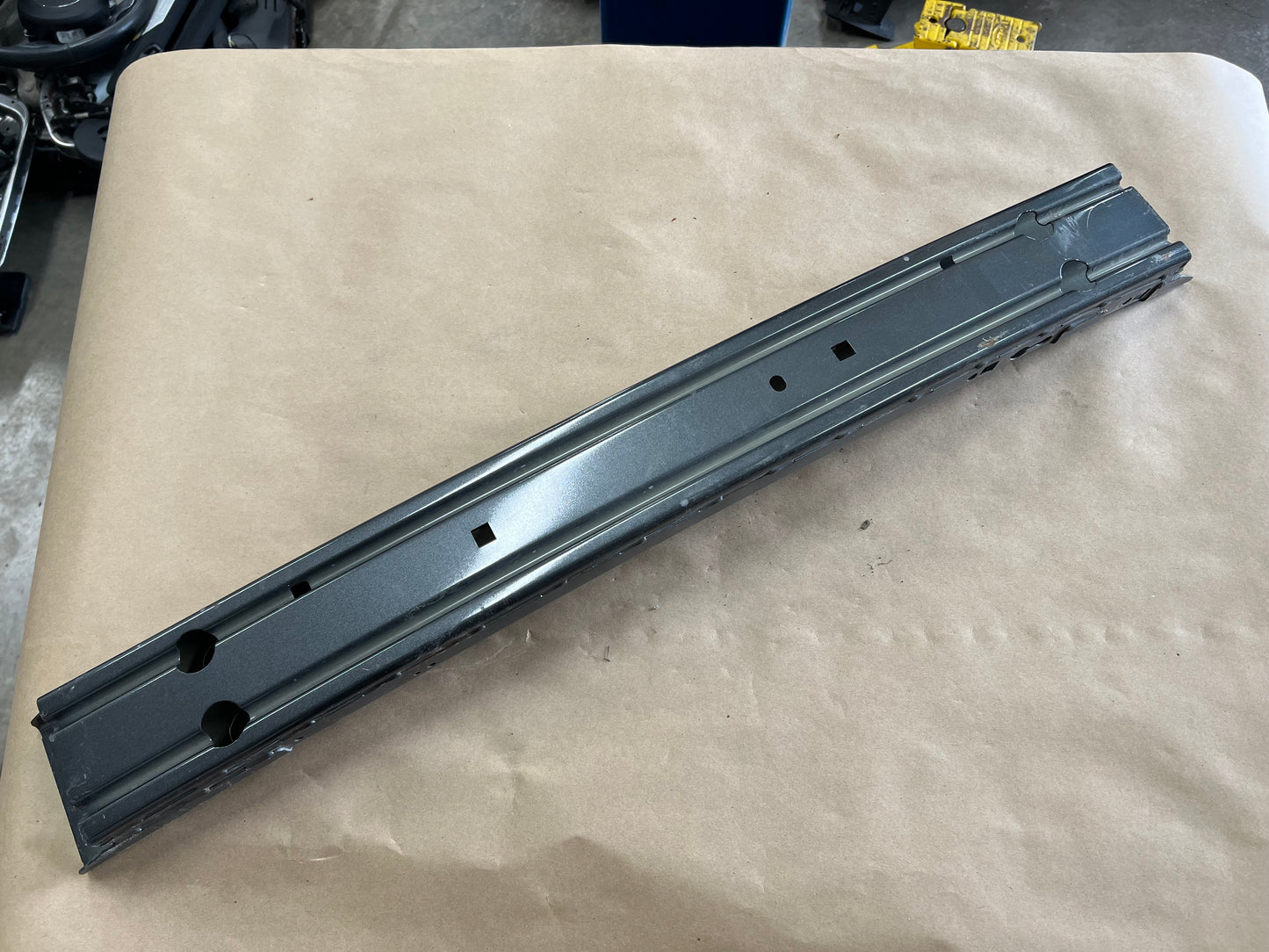 2015-2017 Ford Mustang GT Front Bumper Support Reinforcement Charcoal