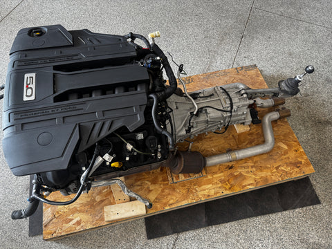 2021 Mustang 5.0 Coyote Gen 3 Engine Drivetrain MT82 Transmission Manual 34k mi