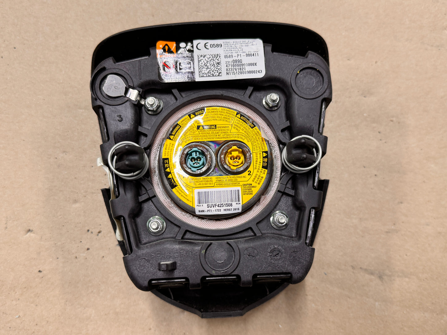 2012-2015 Camaro Steering Wheel Air Bag - OEM