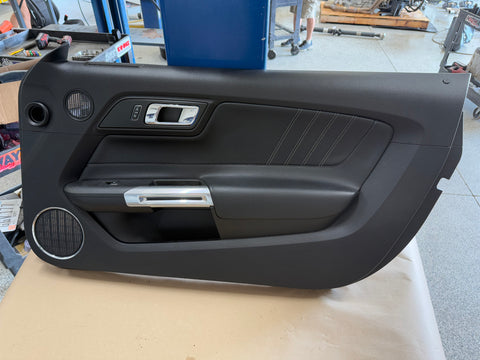 2015-2017 Ford Mustang GT Eco Boost RH Passenger Leather Insert Door Panel