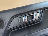 2015-2017 Ford Mustang GT Eco Boost RH Passenger Leather Insert Door Panel