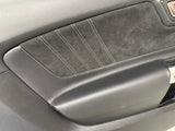 2018-2023 Ford Mustang GT LH Driver Leather/Suede Insert Door Panel Grey Stitch
