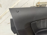 2018-2023 Ford Mustang GT LH Driver Leather/Suede Insert Door Panel Grey Stitch