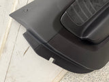 2018-2023 Ford Mustang GT LH Driver Leather/Suede Insert Door Panel Grey Stitch