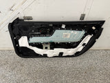 2018-2023 Ford Mustang GT LH Driver Leather/Suede Insert Door Panel Grey Stitch