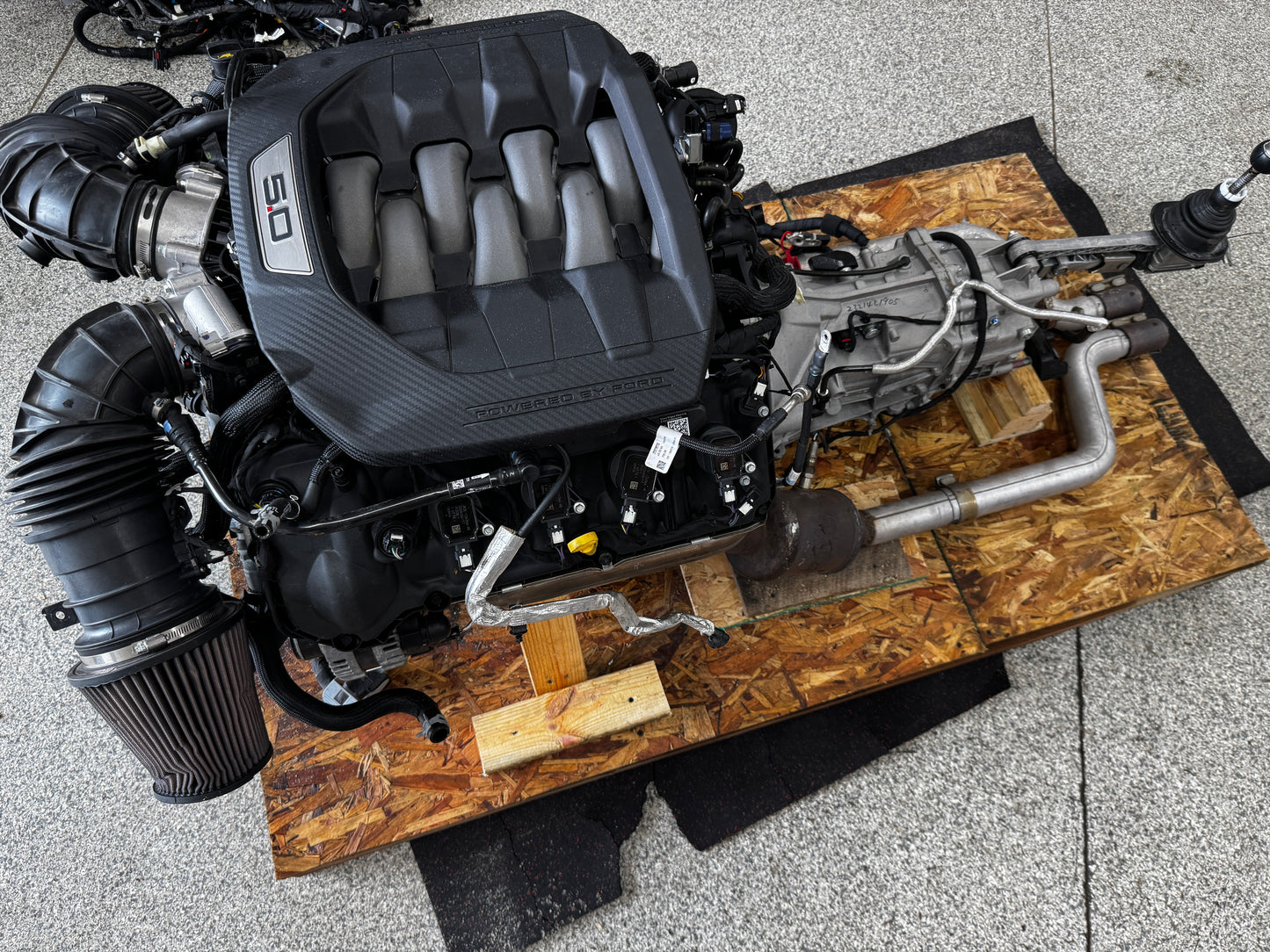 2024 Mustang 5.0 Coyote Gen 4 Engine Drivetrain MT-82 Transmission S650 9k mile