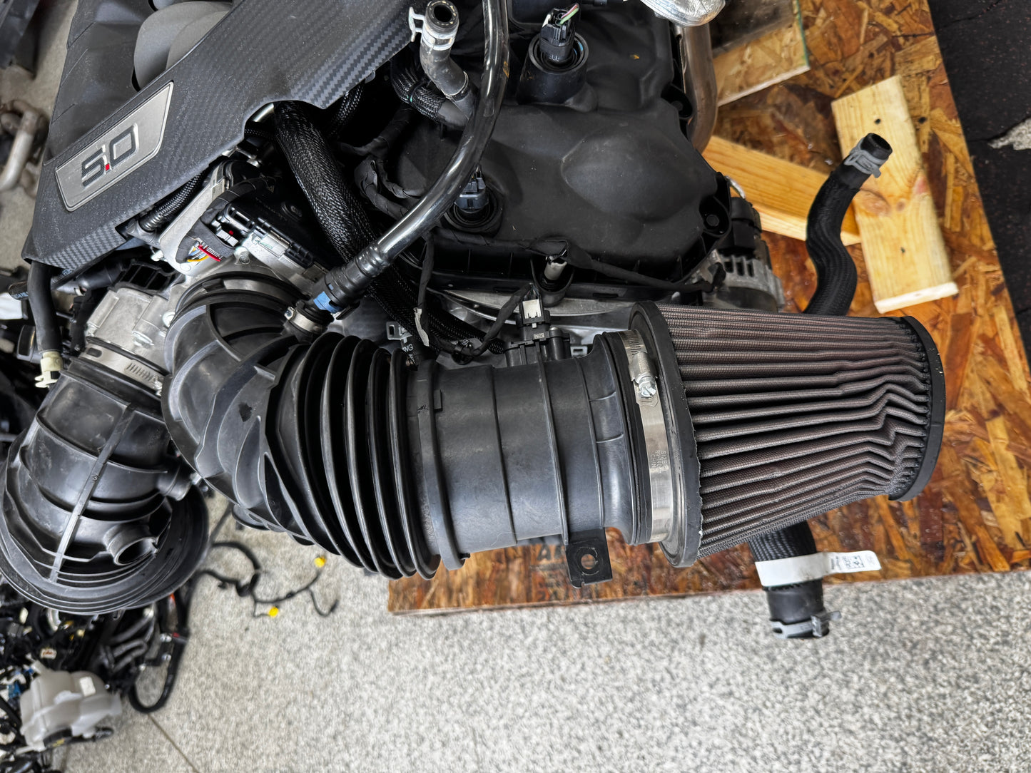 2024 Mustang 5.0 Coyote Gen 4 Engine Drivetrain MT-82 Transmission S650 9k mile