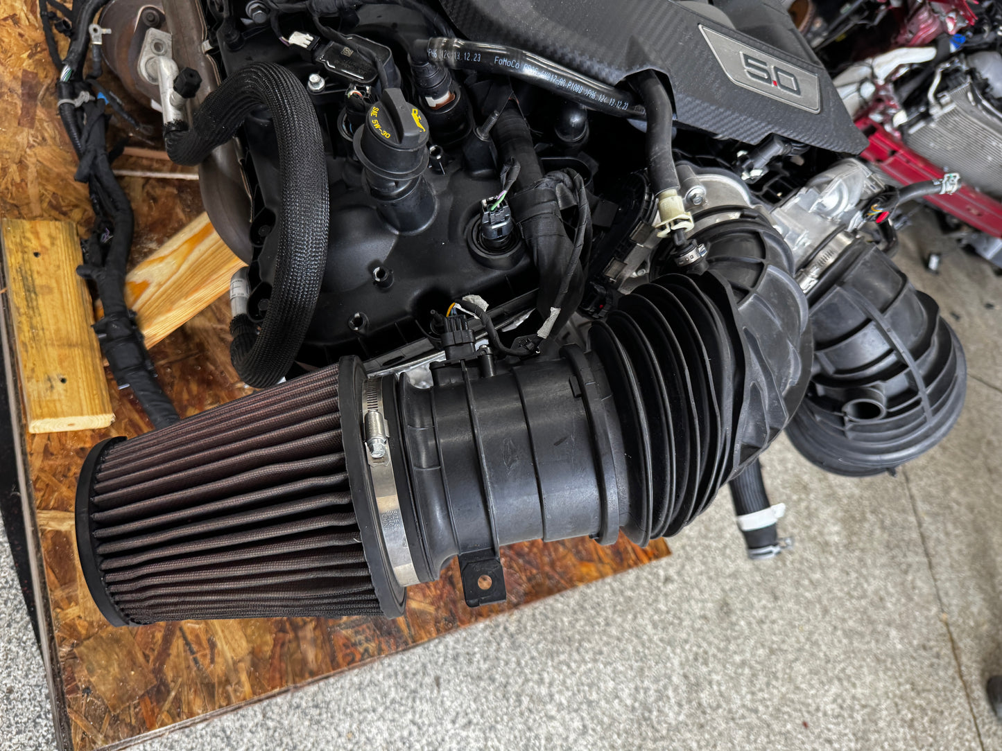 2024 Mustang 5.0 Coyote Gen 4 Engine Drivetrain MT-82 Transmission S650 9k mile