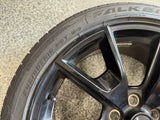 2015-2023 Ford Mustang GT Black Wheel Rim 19"x8.5" Falken Tire 245/40/R19