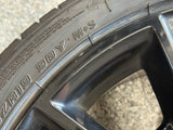 2015-2023 Ford Mustang GT Black Wheel Rim 19"x8.5" Falken Tire 245/40/R19