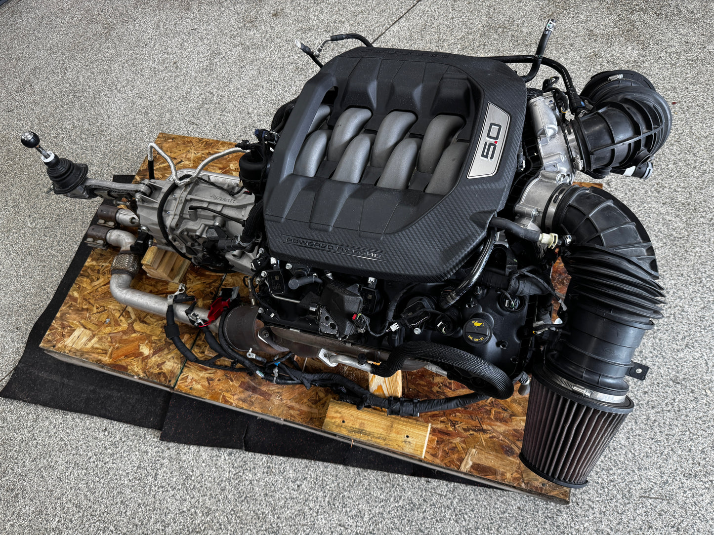 2024 Mustang 5.0 Coyote Gen 4 Engine Drivetrain MT-82 Transmission S650 9k mile