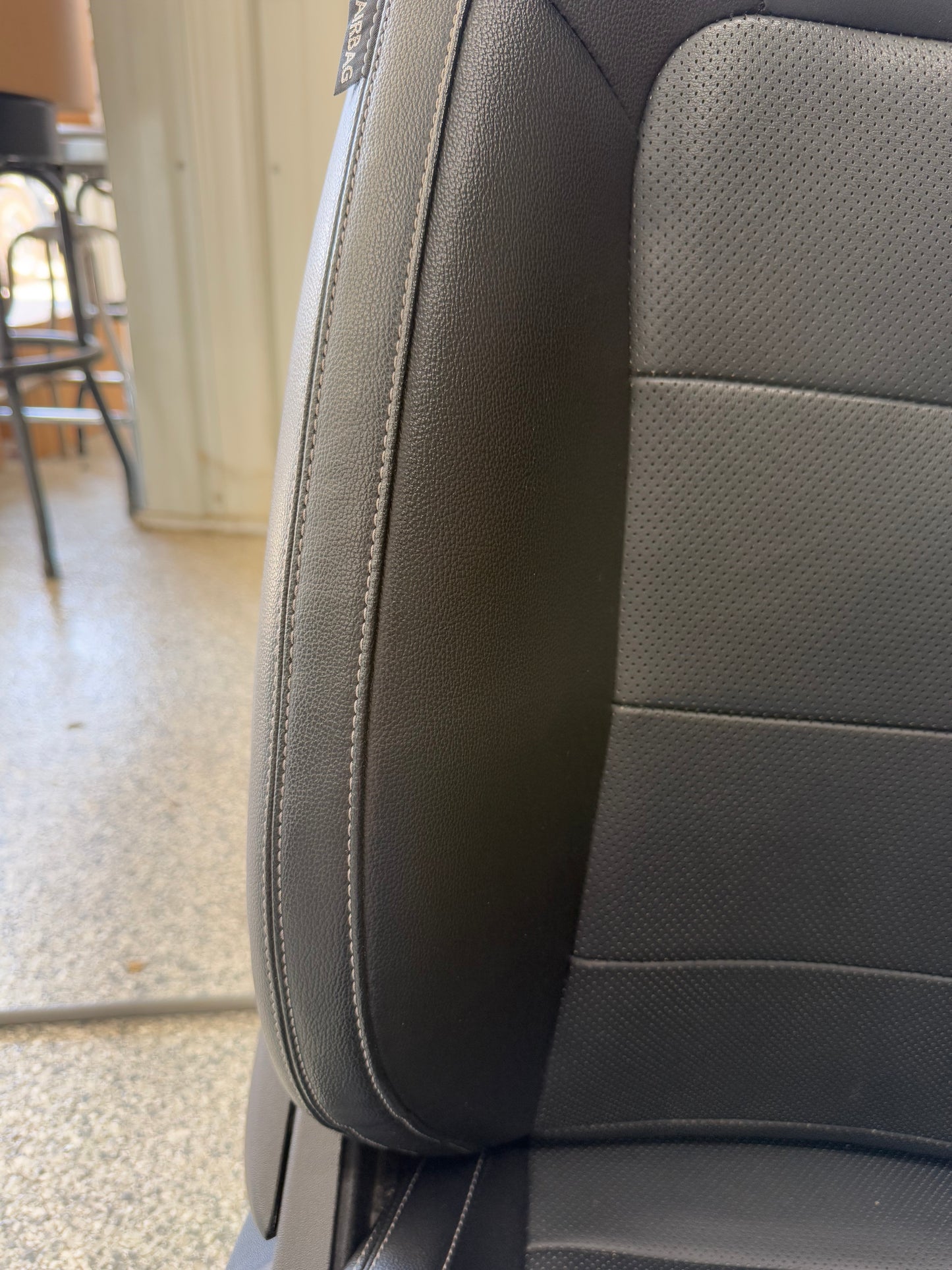 2015-2017 Ford Mustang GT Premium Leather Front Rear Seats Black Heated Cooled