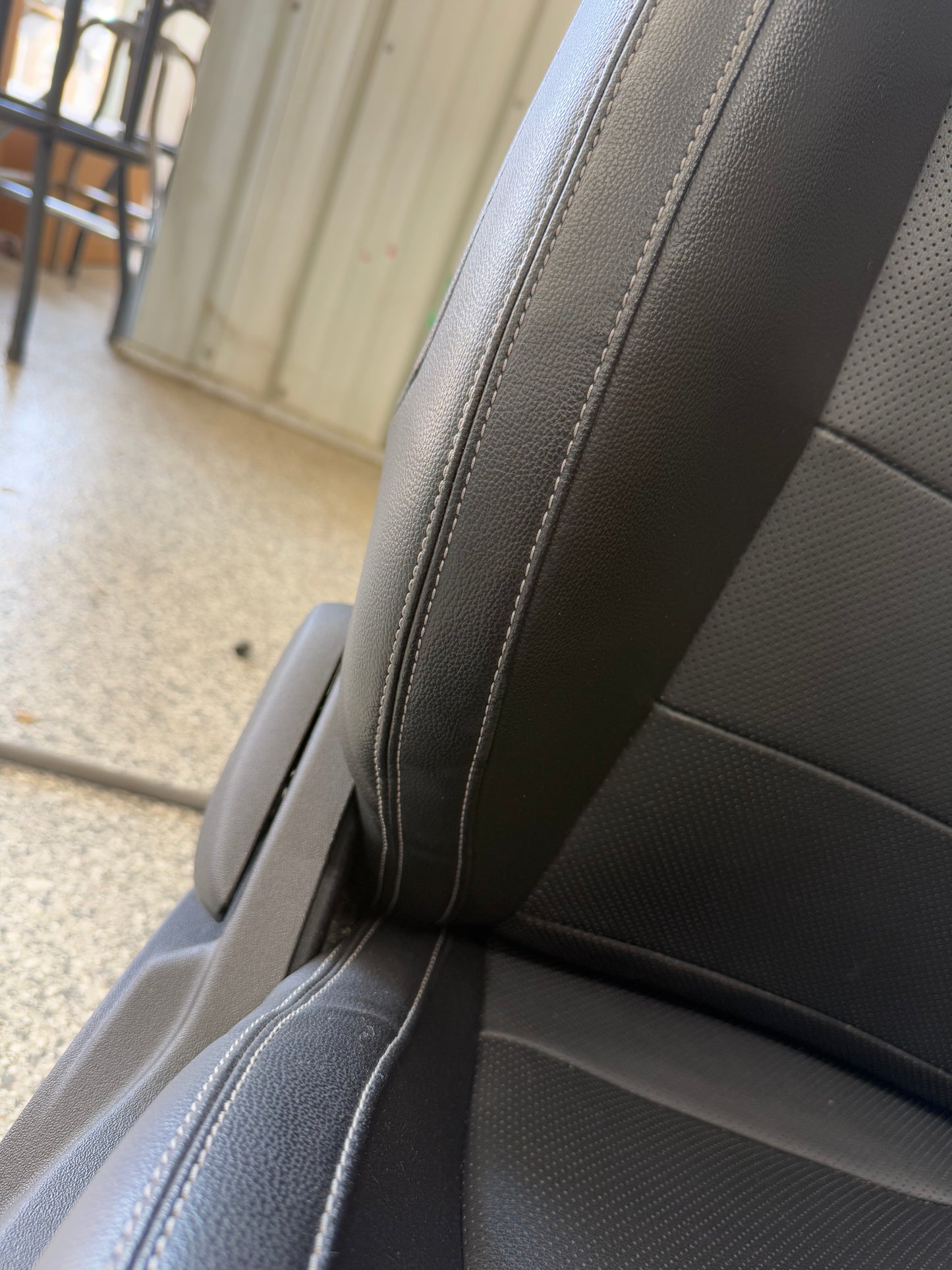2015-2017 Ford Mustang GT Premium Leather Front Rear Seats Black Heated Cooled