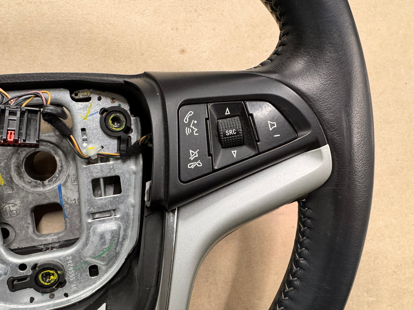 2012-2015 Chevy Camaro SS Steering Wheel Black "Manual"