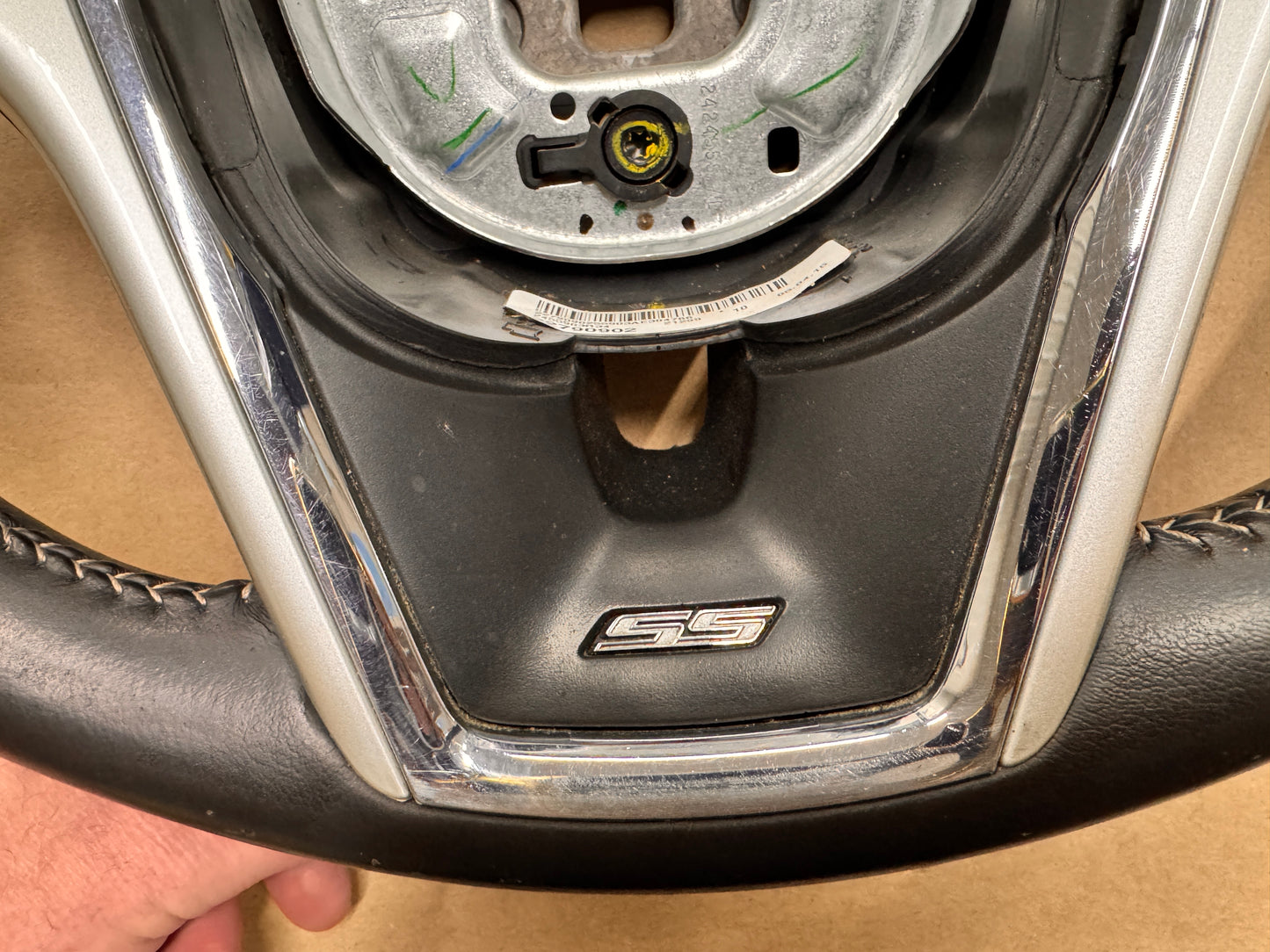 2012-2015 Chevy Camaro SS Steering Wheel Black "Manual"