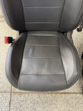 2015-2017 Ford Mustang GT Premium Leather Front Rear Seats Black Heated Cooled