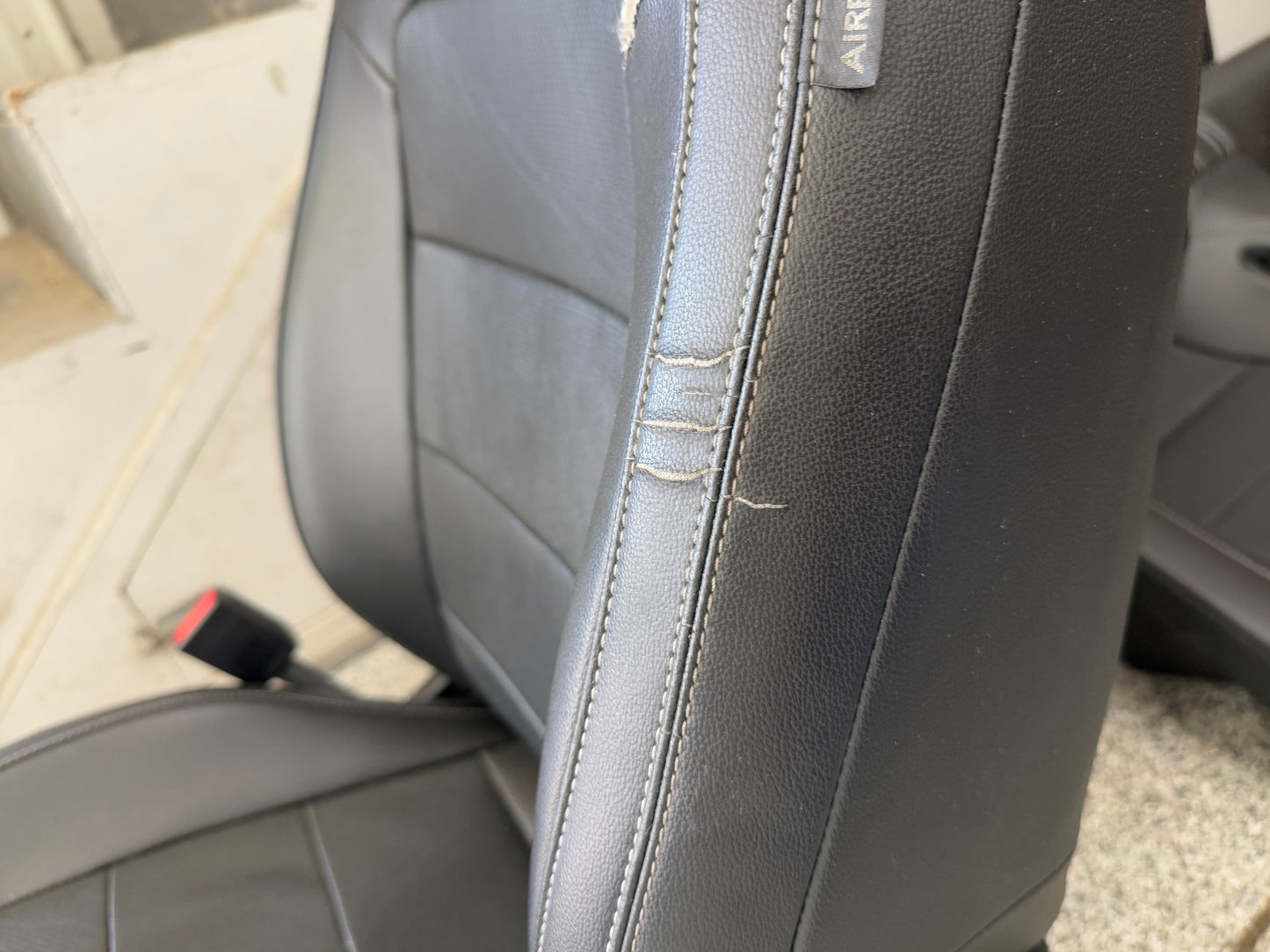 2015-2017 Ford Mustang GT Premium Leather Front Rear Seats Black Heated Cooled