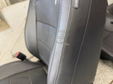 2015-2017 Ford Mustang GT Premium Leather Front Rear Seats Black Heated Cooled