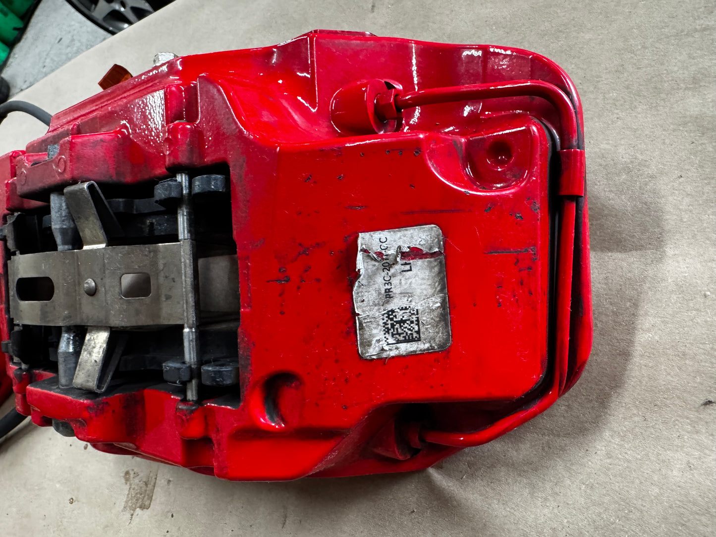 2024-2026 Ford Mustang GT Red 6 Piston Front Brake Calipers OEM Brakes 9k Miles