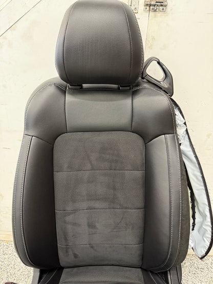 2018-2023 Ford Mustang GT Coupe LH Driver Seat Black Leather/Suede
