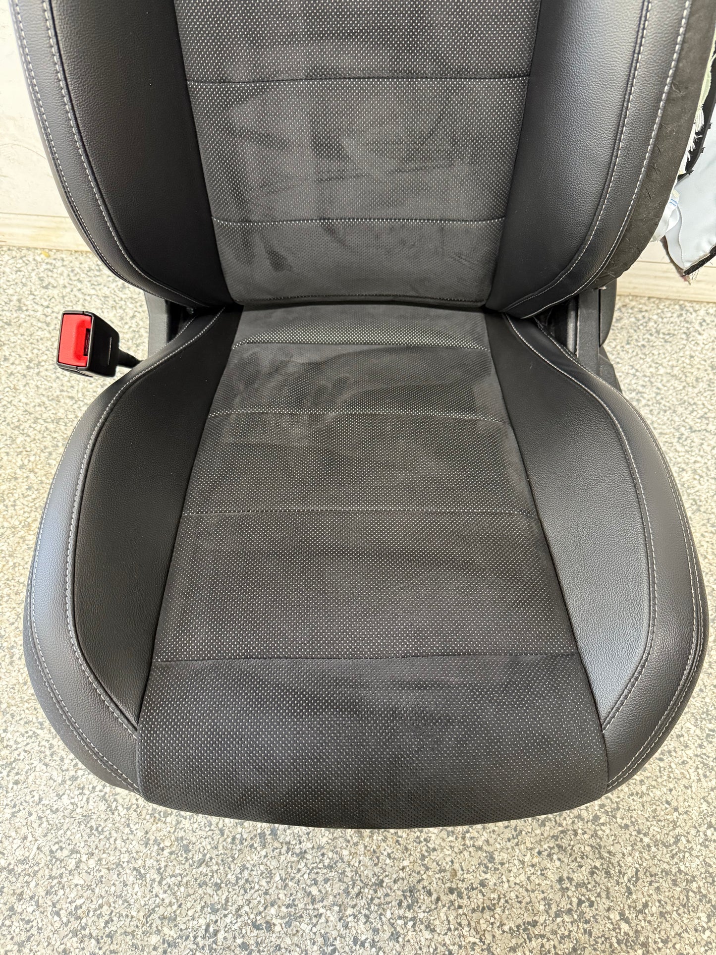 2018-2023 Ford Mustang GT Coupe LH Driver Seat Black Leather/Suede