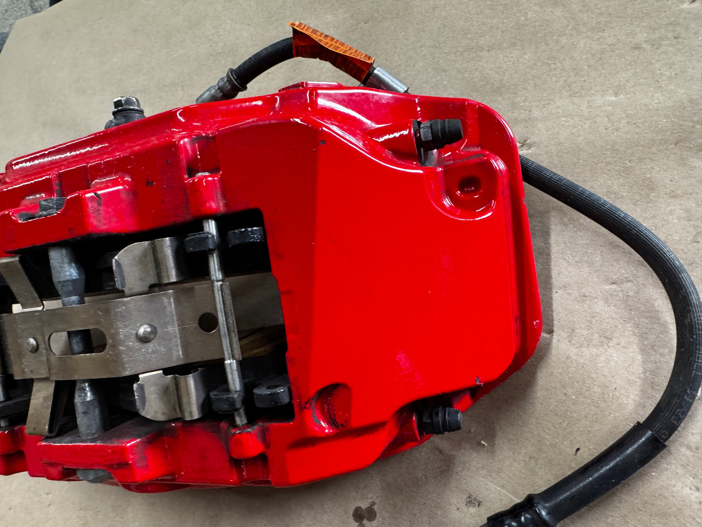 2024-2026 Ford Mustang GT Red 6 Piston Front Brake Calipers OEM Brakes 9k Miles