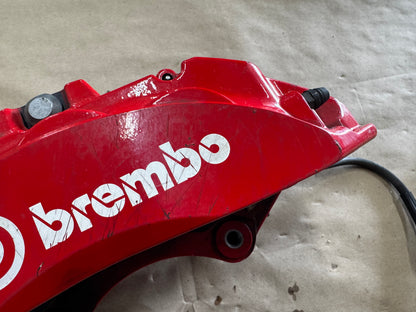 2024-2026 Ford Mustang GT Red 6 Piston Front Brake Calipers OEM Brakes 9k Miles