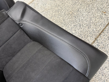 2018-2023 Ford Mustang GT Convertible Rear Seats Suede/Black Leather