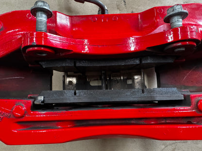 2024-2026 Ford Mustang GT Red 6 Piston Front Brake Calipers OEM Brakes 9k Miles