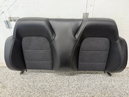 2018-2023 Ford Mustang GT Convertible Rear Seats Suede/Black Leather