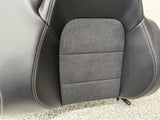 2018-2023 Ford Mustang GT Convertible Rear Seats Suede/Black Leather